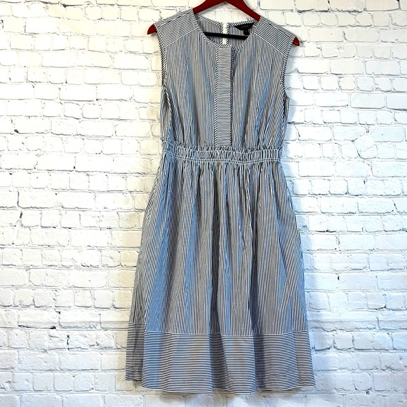 J. Crew Dresses & Skirts - J. Crew Cotton Striped Dress